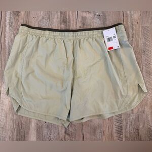 NWT! Nike Light Green Dri-FIT Running Shorts